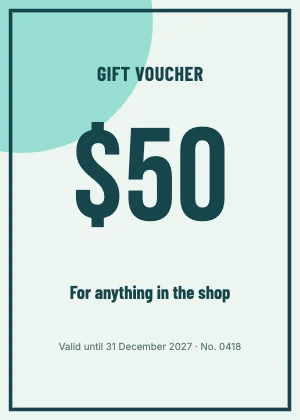 Gift voucher · Lagoon · Poster