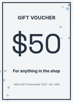 Gift voucher · Slate · Grotesk