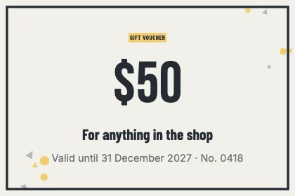 Gift voucher · Ink · Poster