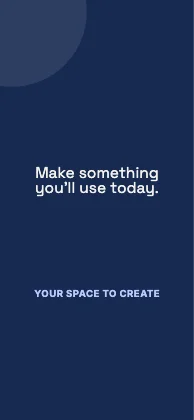 Wallpaper quote · Cobalt dark · Grotesk