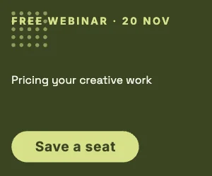Webinar banner · Olive dark · Grotesk