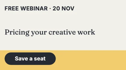 Webinar banner · Ink