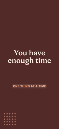 Affirmation wallpaper · Clay dark