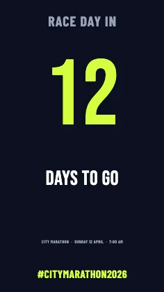 Race countdown · Instagram Story