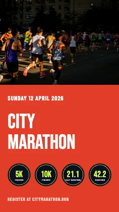 Race event promo · Instagram Story