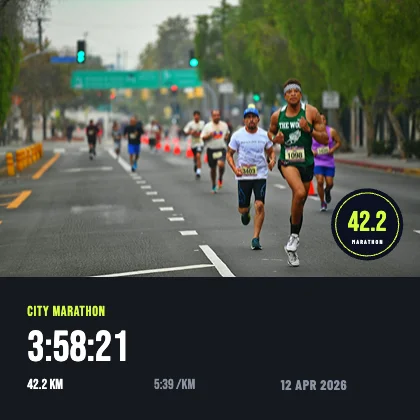 Finisher photo · Instagram Post