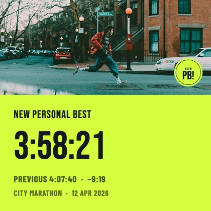 New personal best · Instagram Post