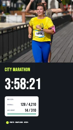 Race results · Instagram Story